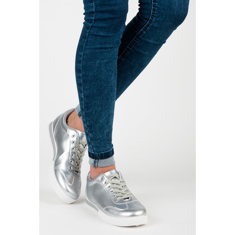 Vices Hopeiset urheilukengät harmaa 2