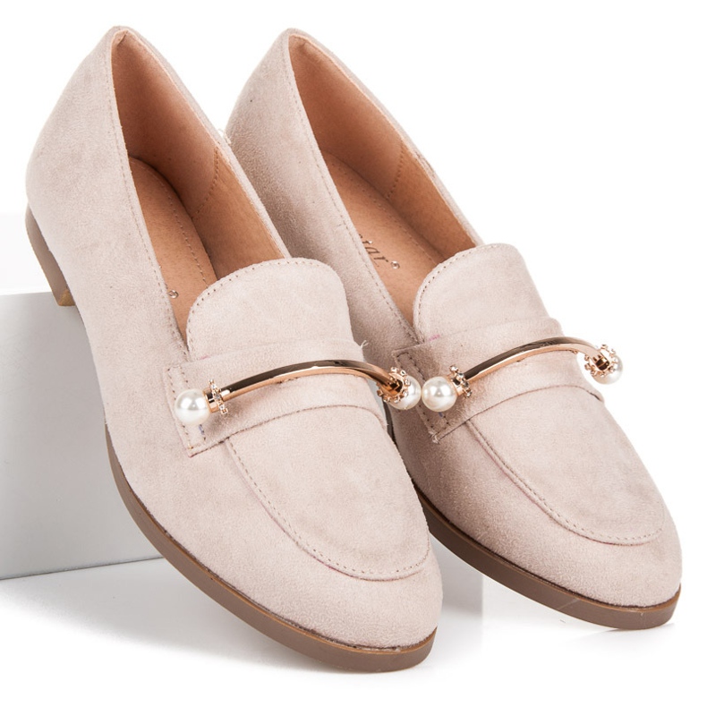 Seastar Loaferit helmillä beige 1
