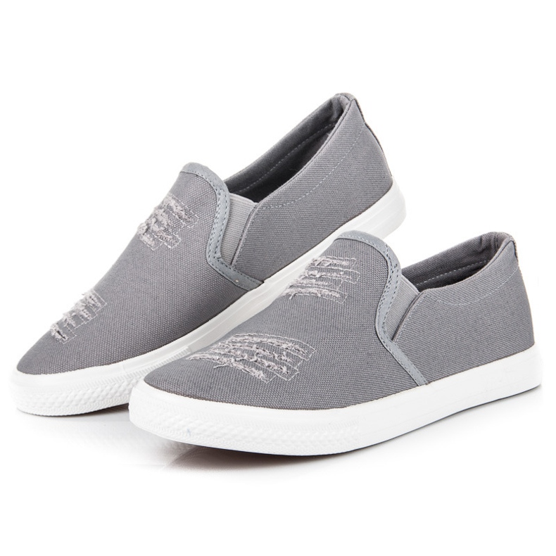 Seastar Harmaa Slip On Tennarit 2