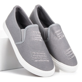 Seastar Harmaa Slip On Tennarit 1