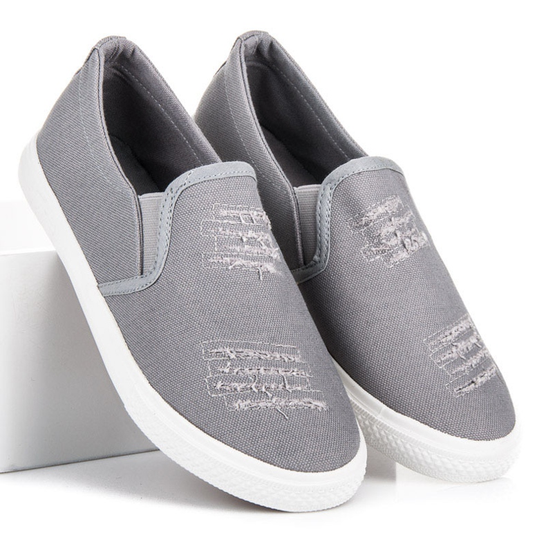 Seastar Harmaa Slip On Tennarit 1