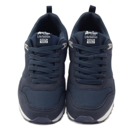 American Club Amerikkalaiset 1754 tummansiniset lenkkitossut laivastonsininen 4