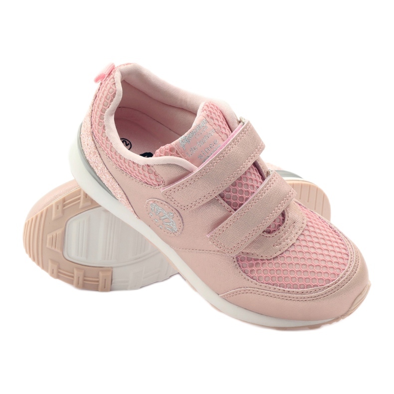 American Club Sports Velcro American 16211 pinkki vaaleanpunainen 3