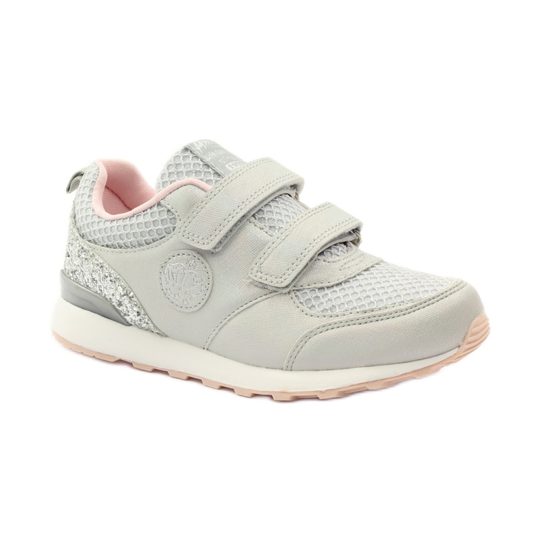 American Club Sport Velcro American 16211 hopea harmaa 1