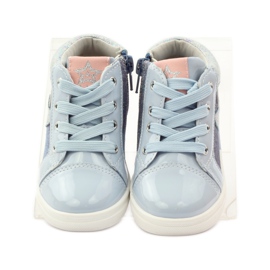 American Club Urheilulliset tyttöjen amerikkalaiset sydämet harmaa sininen 4