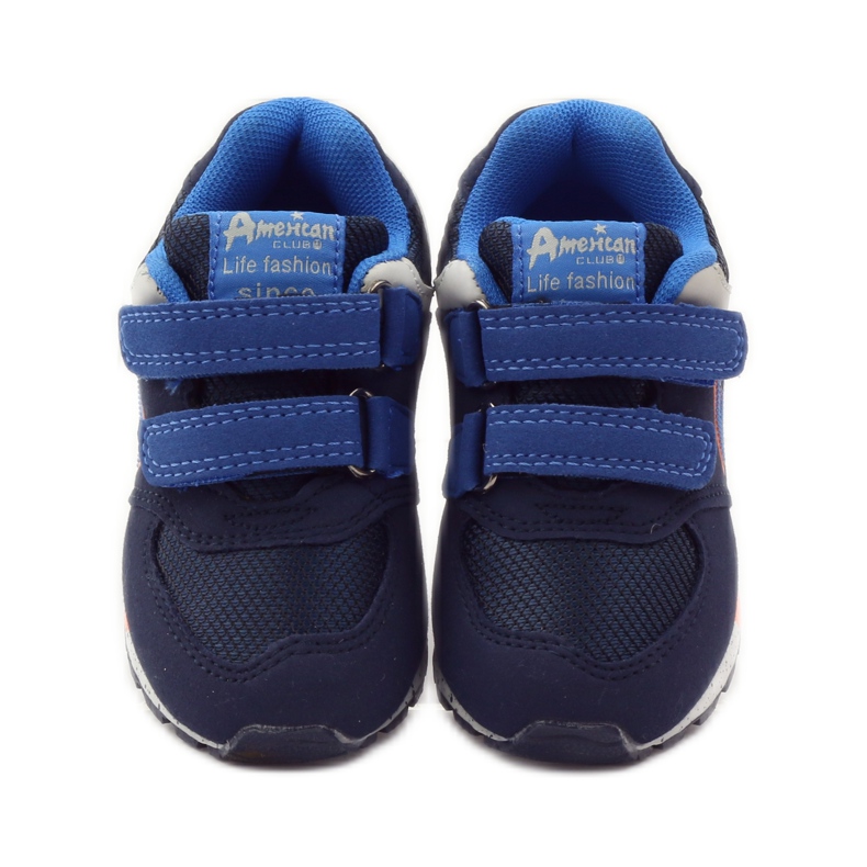 American Club Amerikkalaiset 15110 tennarit laivastonsininen oranssi 4