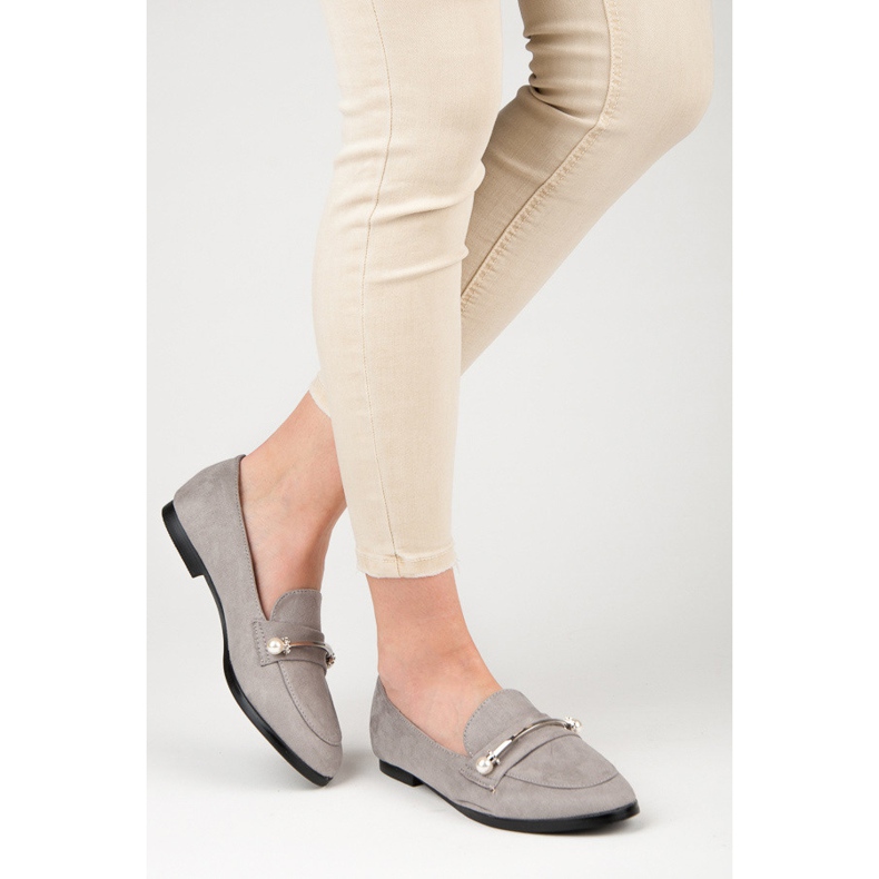 Seastar Loaferit helmillä harmaa 2