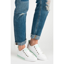 Nauhalliset lenkkarit valkoinen 1