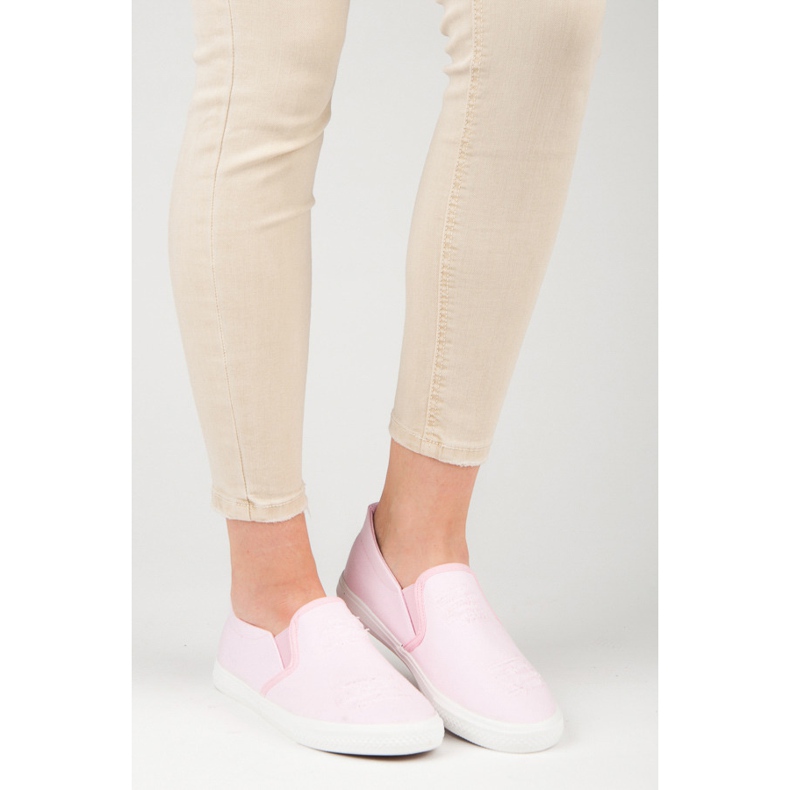 Seastar Pink Slip On Tennarit vaaleanpunainen 1