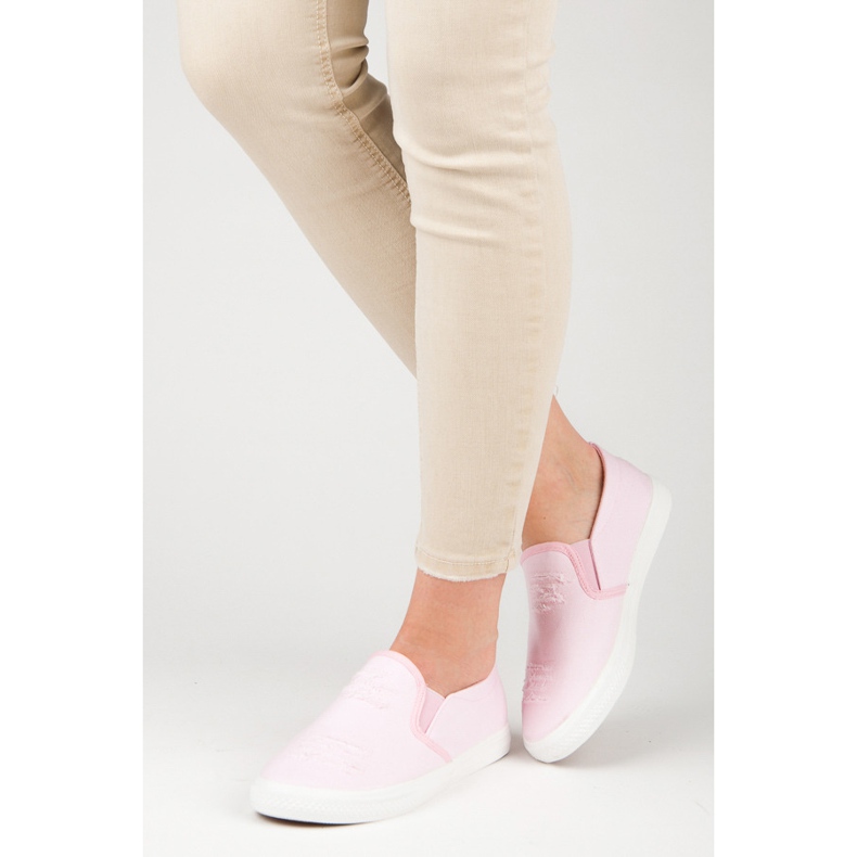 Seastar Pink Slip On Tennarit vaaleanpunainen 2
