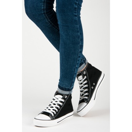 Seastar Naisten korkeat lenkkarit musta 2