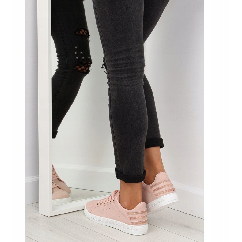 Vaaleanpunaiset naisten tennarit SU09p Pinkki vaaleanpunainen 1