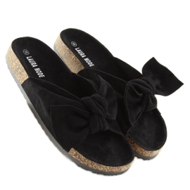 Mustat korkkitossut LS-90 mustat 1