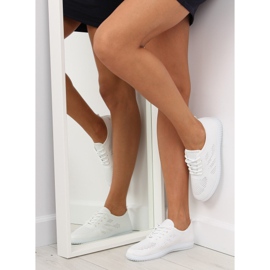 Naisten valkoiset tennarit LA10P valkoiset valkoinen 1