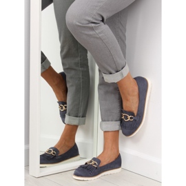 Naisten loaferit laivastonsininen G237 sininen 2