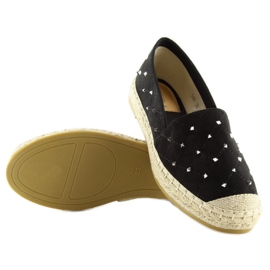 Mustat Espadrillit nastoilla 5481 musta 1
