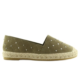Vihreät Espadrillit nastoilla 5481 Vihreä 2