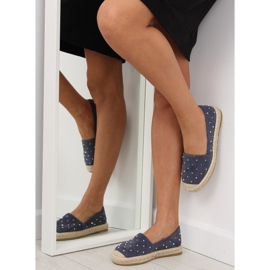 Espadrillit laivastonsinisilla 5481 sinisillä nappeilla laivastonsininen 3