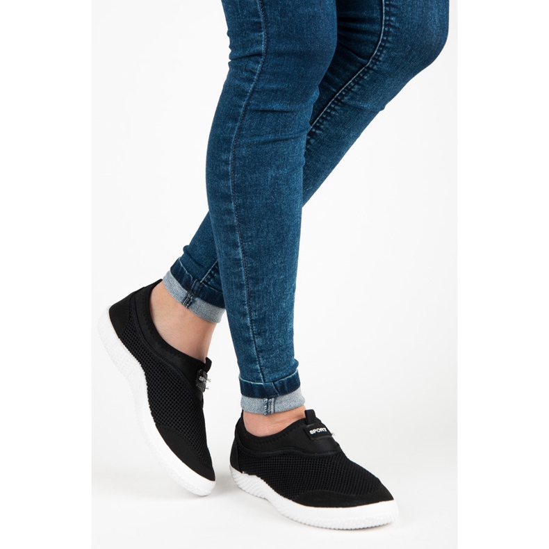 Seastar Slip-on urheilukengät musta 2