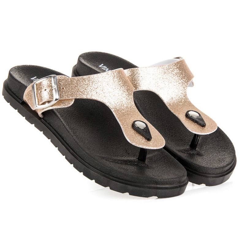 Kultaiset VINCEZA -tossut kultainen 2