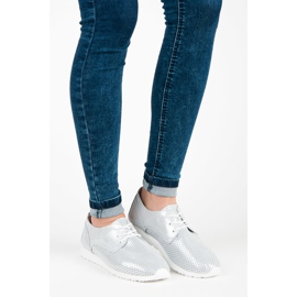 Sidotut VINCEZA-kengät harmaa 1