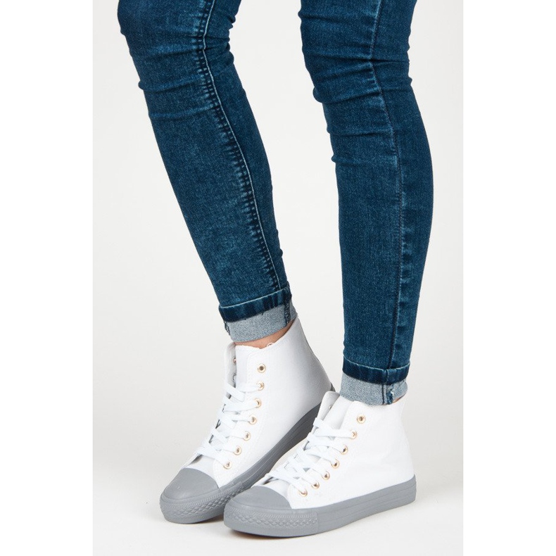 Coura Lenkkarit nilkan yli valkoinen 1