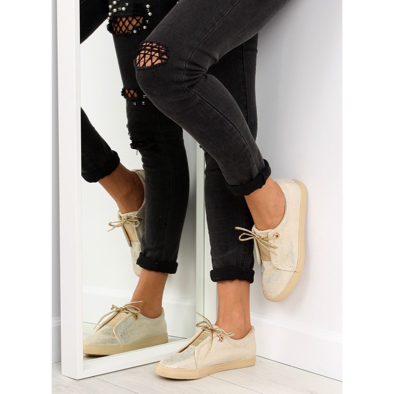 Kultaiset naisten tennarit MB102 kultaa kultainen 1