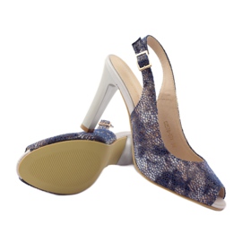 Sandaalit Sergio Leone 578:ssa ruskea laivastonsininen 3