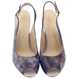 Sandaalit Sergio Leone 578:ssa ruskea laivastonsininen 4