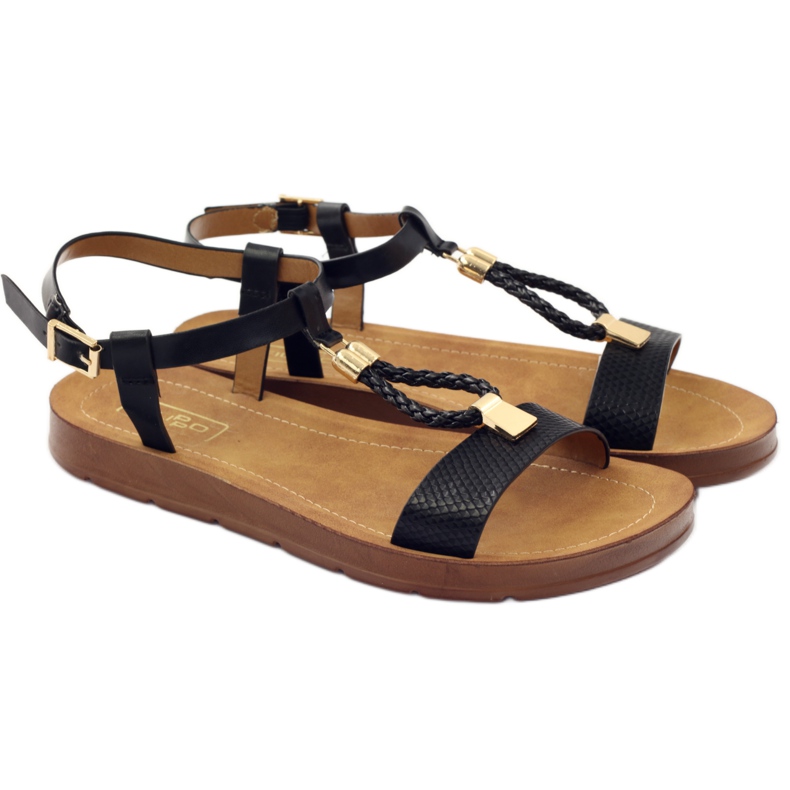 Filippo Mustat naisten sandaalit 104 keltainen 3