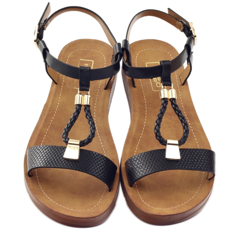 Filippo Mustat naisten sandaalit 104 keltainen 4