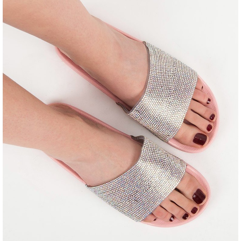 Bello Star Tossut kristalleilla vaaleanpunainen 1