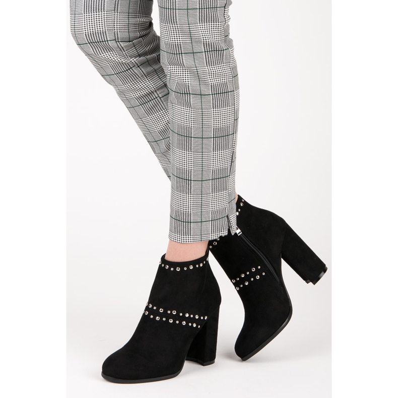 Seastar M275-tolppassa mokkanahkaiset nilkkurit musta 2