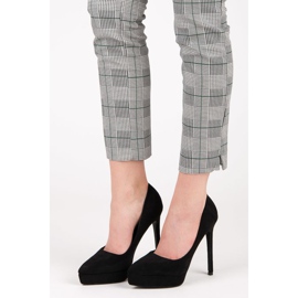 Bestelle Mokkakorkokengät alustassa musta 1