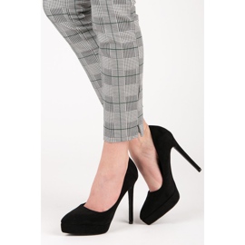 Bestelle Mokkakorkokengät alustassa musta 2