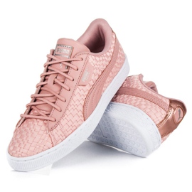 Puma Basket Satin Ep WN`S vaaleanpunainen 2