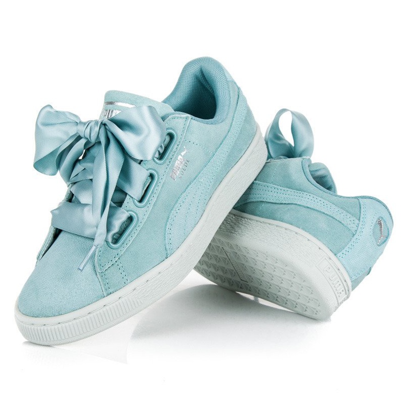 Puma Suede Heart Pebble WN`S sininen 2