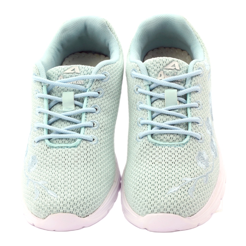 American Club Amerikkalaiset nahkapohjalliset urheilukengät monivärinen sininen 4