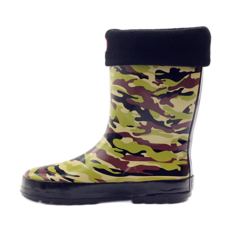 American Club Galoshes-sukka + amerikkalainen camo-sisäosa vihreä ruskea musta 2