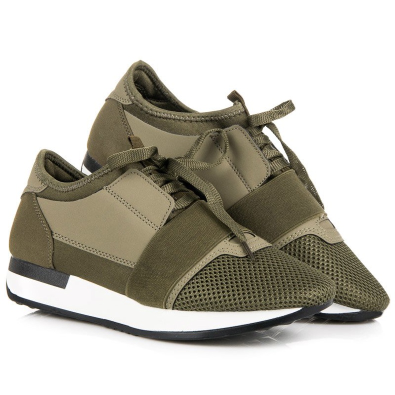 Slip-on urheilukengät vihreä 1