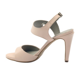 Nahkaiset sandaalit nastassa Edeo 3208 vaaleanpunainen 2