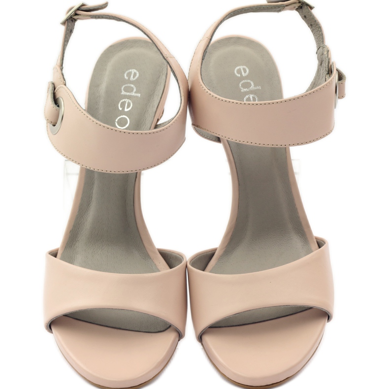 Nahkaiset sandaalit nastassa Edeo 3208 vaaleanpunainen 4