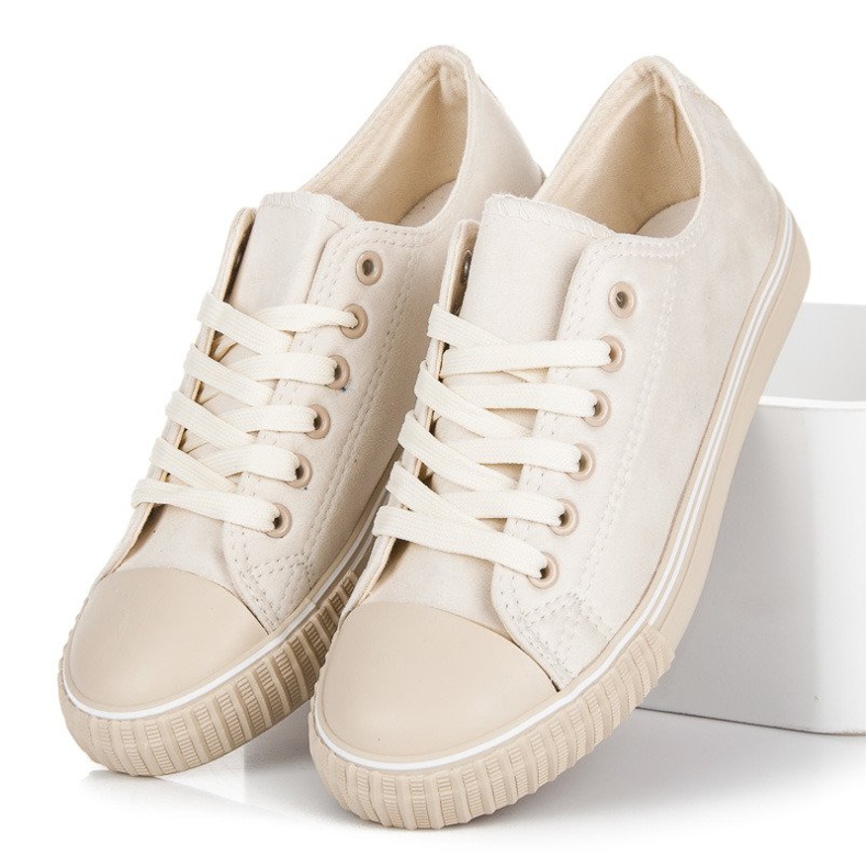 Mokkanahkaiset lenkkarit ruskea 1