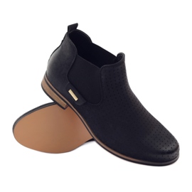 Mustat Slip-on Filippo Jodhpur -saappaat 3
