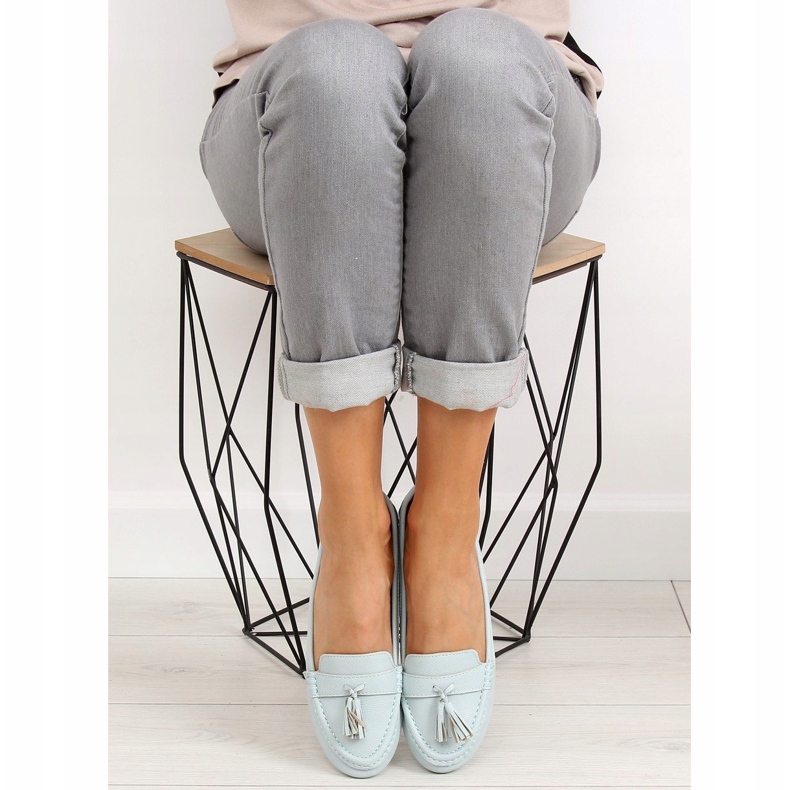 Siniset naisten housut 3147 L. Sininen 2