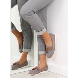 Harmaa Naisten loaferit 9167 Harmaa 1