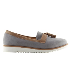 Harmaa Naisten loaferit 9167 Harmaa 2