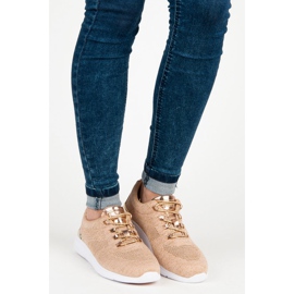 American Club Amerikkalaiset lenkkarit ruskea keltainen 1