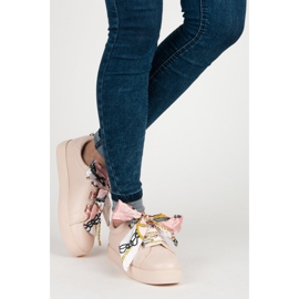 VICES-nauhalla solmitut tennarit vaaleanpunainen 2 VICES-nauhalla solmitut tennarit vaaleanpunainen 2