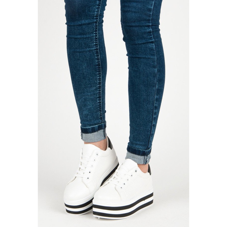 Seastar Lavalla nauhalliset lenkkarit valkoinen 1